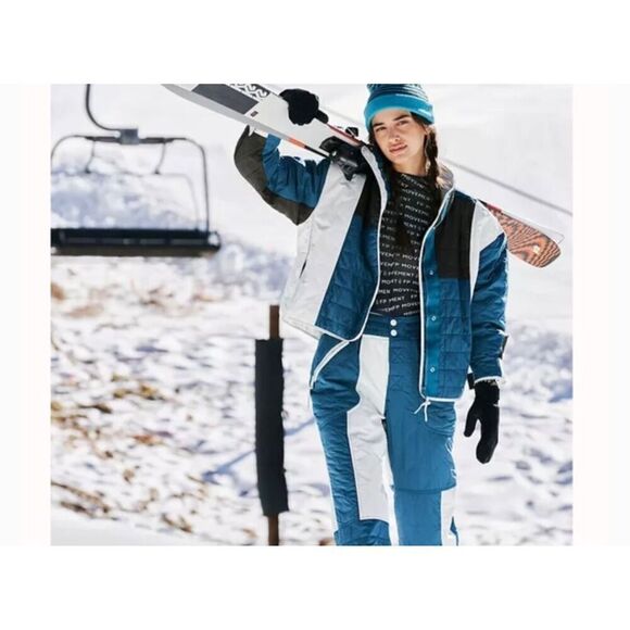 Free People Landscape View Ski Jacket Size M - Picture 1 of 13
